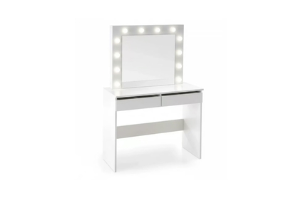 Toaletný stolík Velinio 95 cm - biela