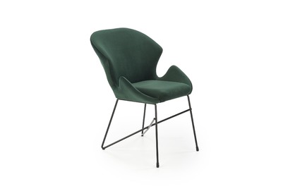 K458 Židle tmavě zelená
