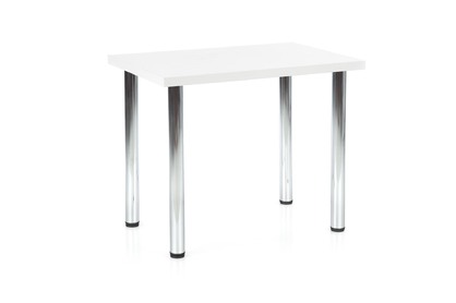 MODEX 90 asztal, asztallap - fehér, lábak - króm