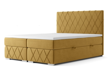 Boxspring postel s úložním prostorem Feba 140x200