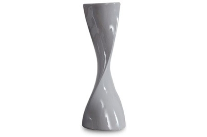 Dekoratívna váza Ivo 24 Oceľová