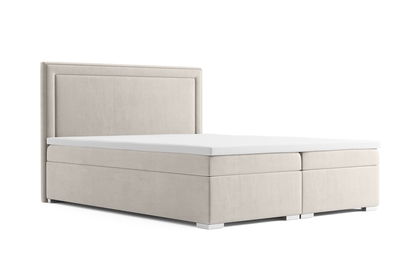 Boxspring posteľ s úložným priestorom Adelino 160x200