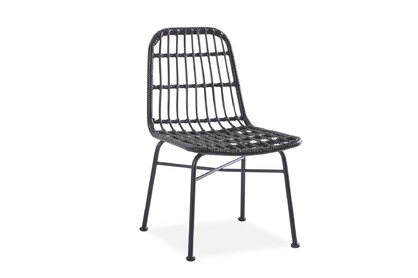 K401 szék - fekete / hamu (1p=4db)