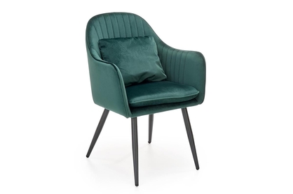 K464 Židle tmavý Zelený