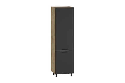 VENTO DL-60/214 szekrény, beépített hűtőszekrényekhez előlap: antracit 