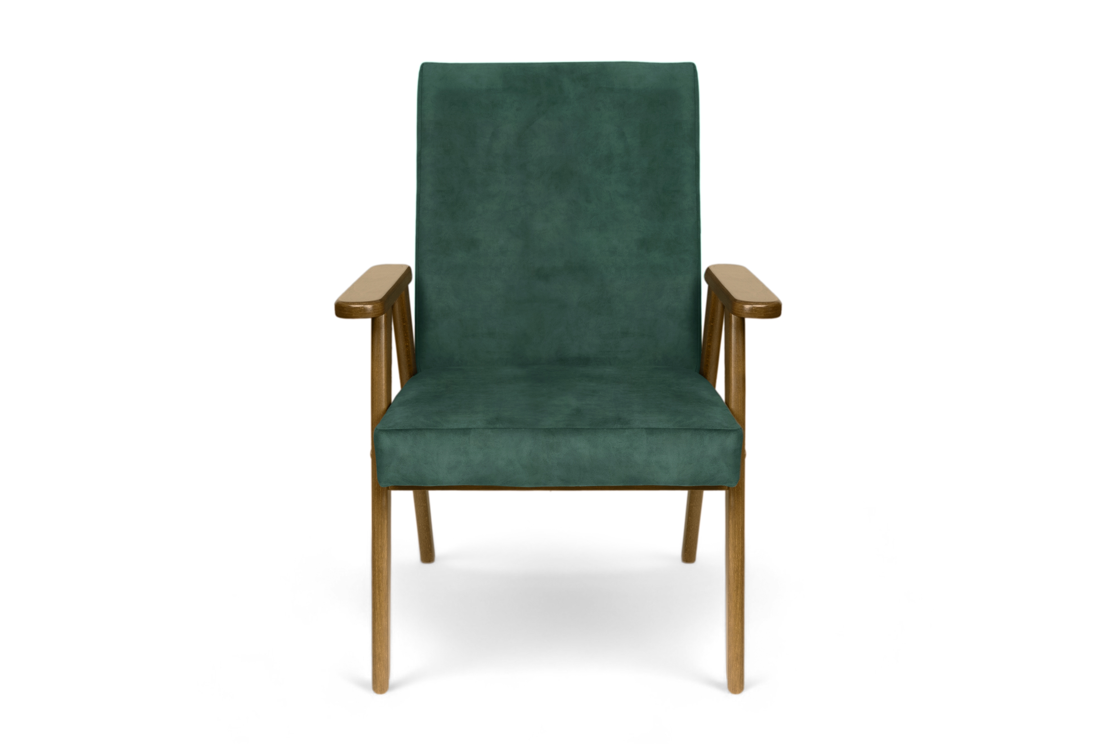 Křeslo klubové PRL - zelená welwet latwoczyszczacy Zetta 298 / tmavý rustikal   Křeslo klubové PRL - zelená welwet snadno čistitelný Zetta 298 / tmavý rustikal 