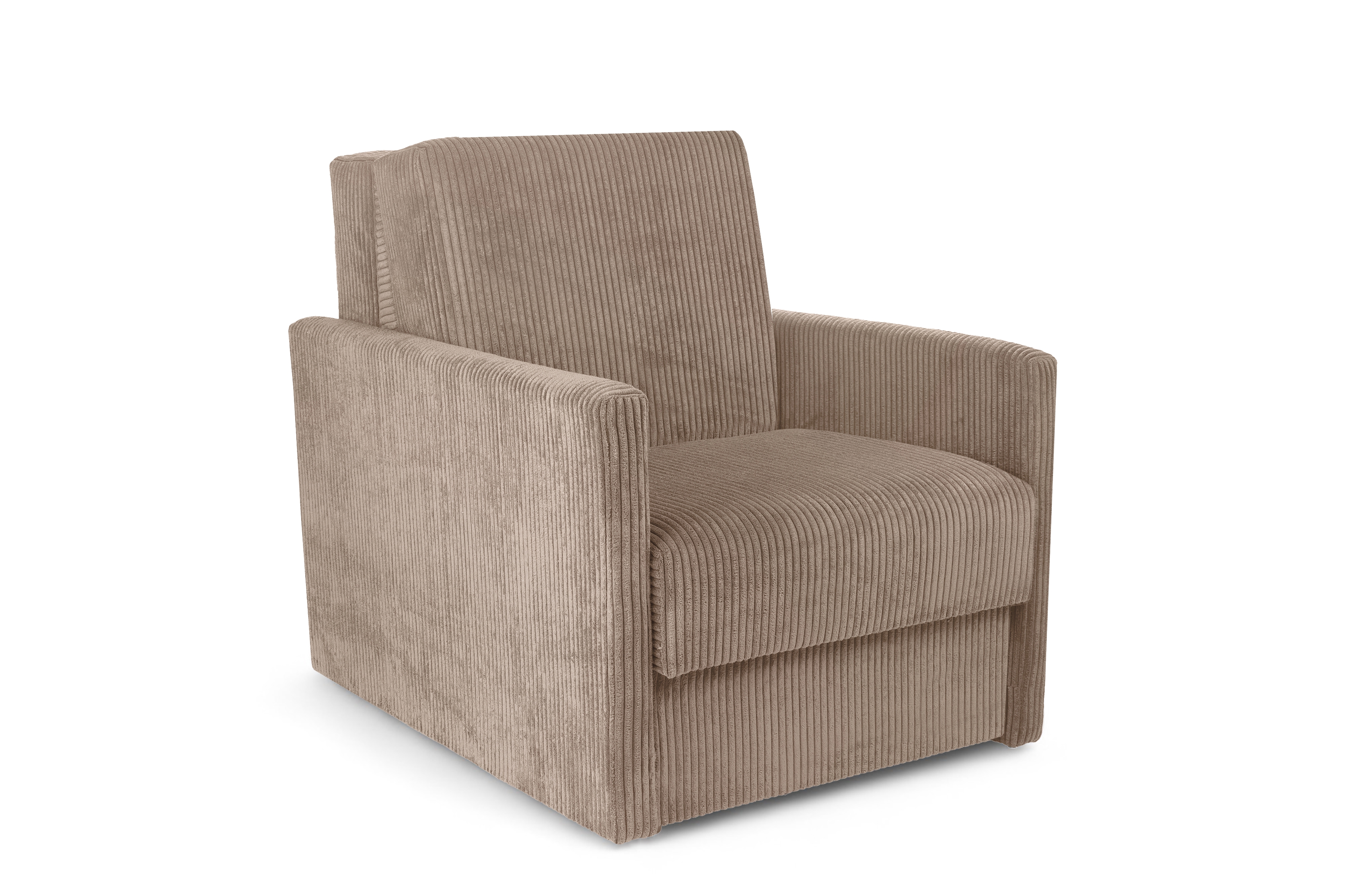 Rozkládací pohovka Jolka 70 - béžový manšestr Lincoln 17  Pohovka rozkladana Amerykanka Jolka 70 - béžová manšestr Lincoln 17 