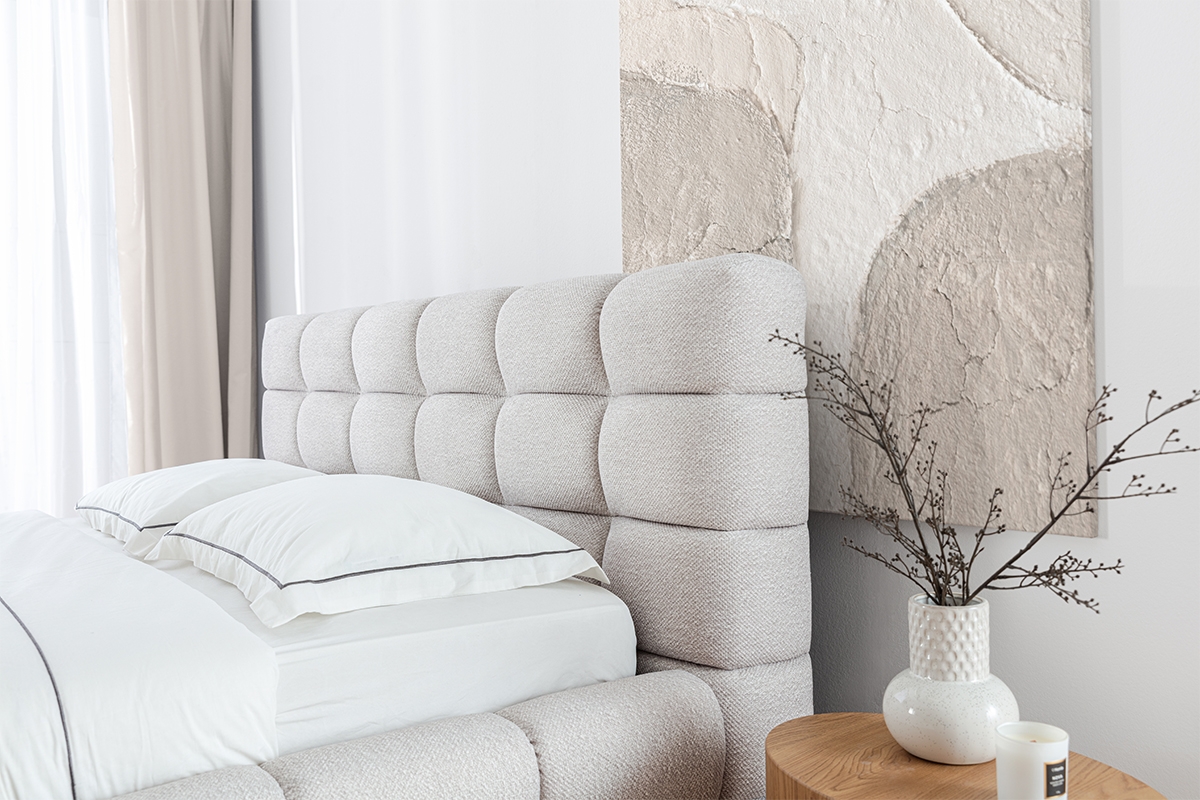 Čalouněná postel Magnelio 180x200 s úložným prostorem čalouněné postel do ložnice s úložným prostorem Magnelio - 180x200 