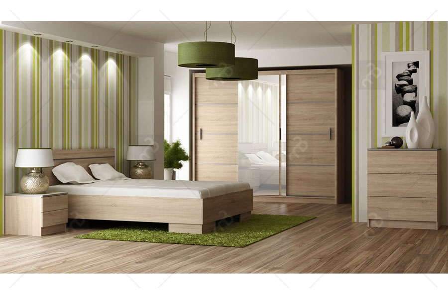 postel pro ložnice Vista 160  tři barevné verze