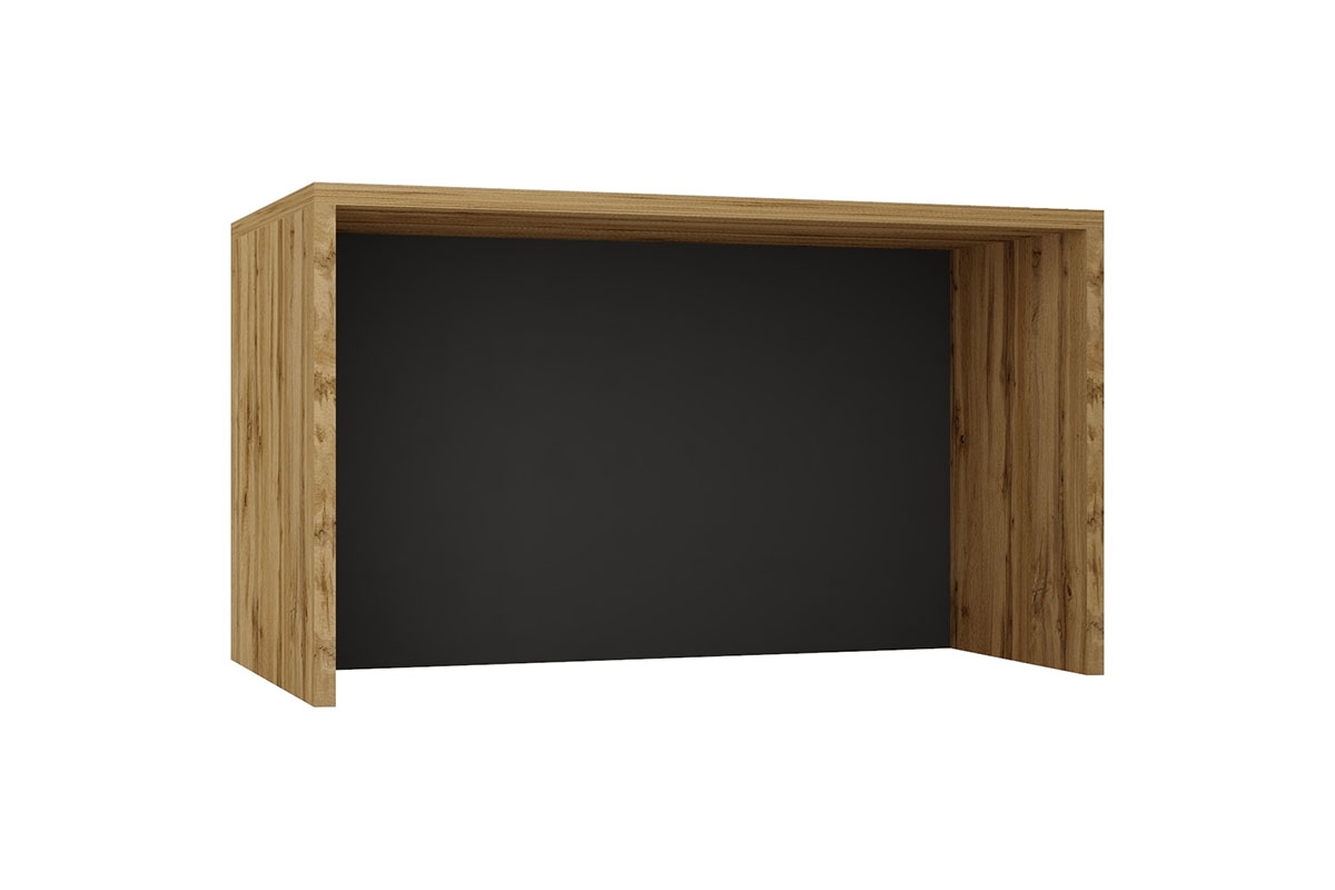 Wyspa kuchyňská Stolkar 140 cm - dub wotan / šedá grafit Wyspa kuchyňská Bez skříněk 140 cm - Dub wotan / šedý grafit