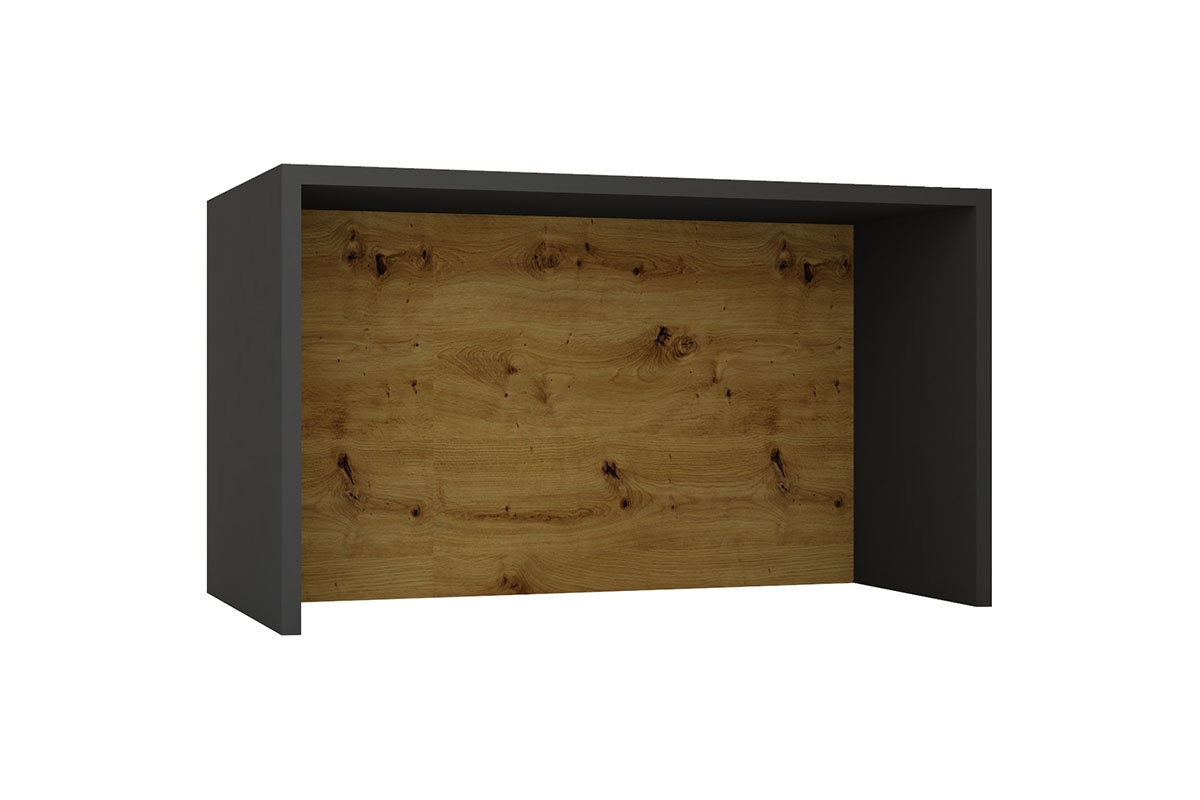 Wyspa kuchyňská Stolkar 140 cm - šedá grafit / dub artisan Wyspa kuchyňská Bez skříněk 140 cm - šedý grafit / Dub artisan