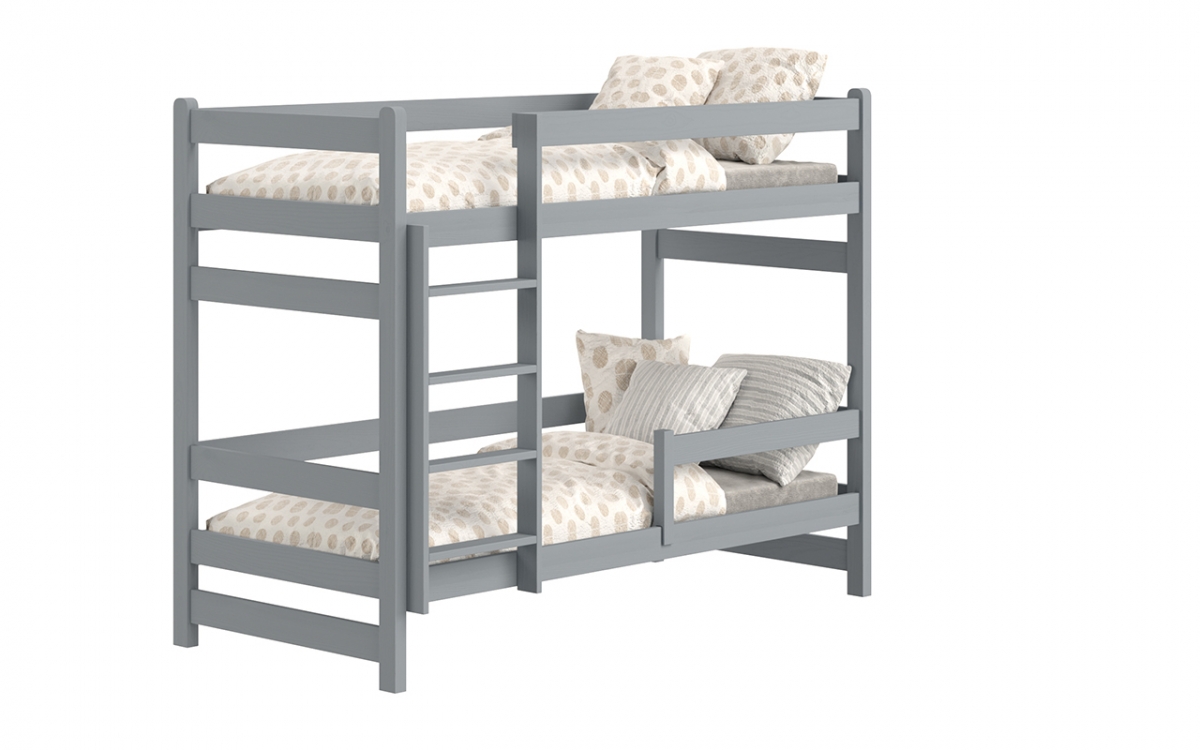 postel dětské patrová  Alis PP 014 - šedý, 90x200 postel dětské patrová  Alis PP 014 - Barva šedý 