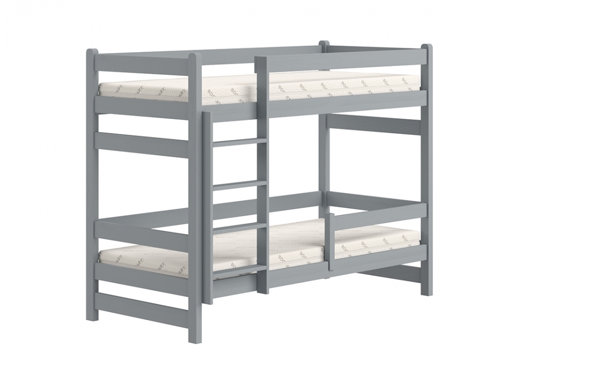 Detská posteľ poschodová Alis PP 014 - šedý, 90x180 Detská posteľ poschodová Alis PP 014 - Farba šedý 