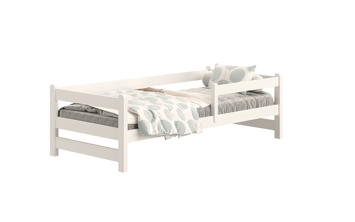 Detská posteľ Alis DP 018 - 80x180 cm - biela Detská posteľ prízemná Alis DP 018 - Farba Biely 