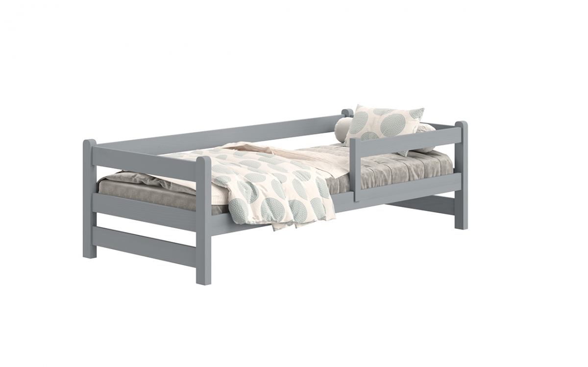 postel dětské přízemní Alis DP 018 - šedý, 90x190 postel dětské přízemní Alis DP 018 - Barva šedý 