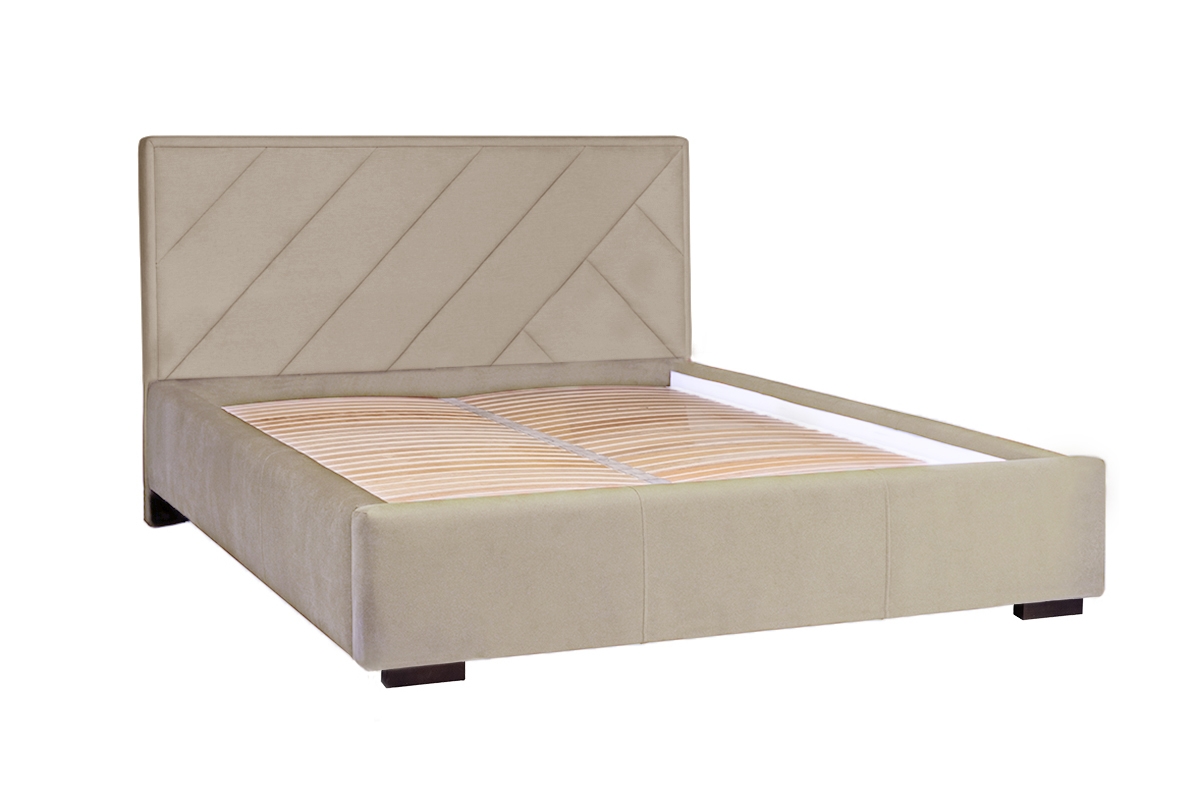 Posteľ čalúnená do  spálne  ze stelazem Tiade - 180x200  posteľ do  spálne  Tiade z drewnianym stelazem 