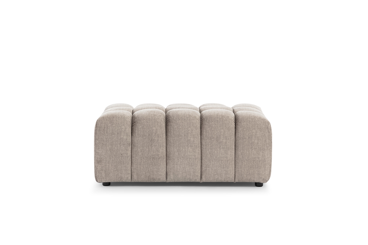 Taburet Basco – béžový velur Vogue 4 Taburet basco