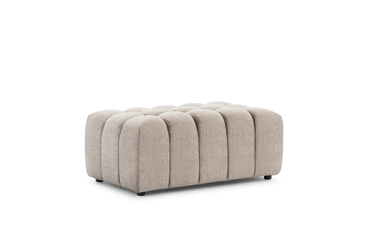 Taburet Basco – béžový velur Vogue 4 Taburet basco