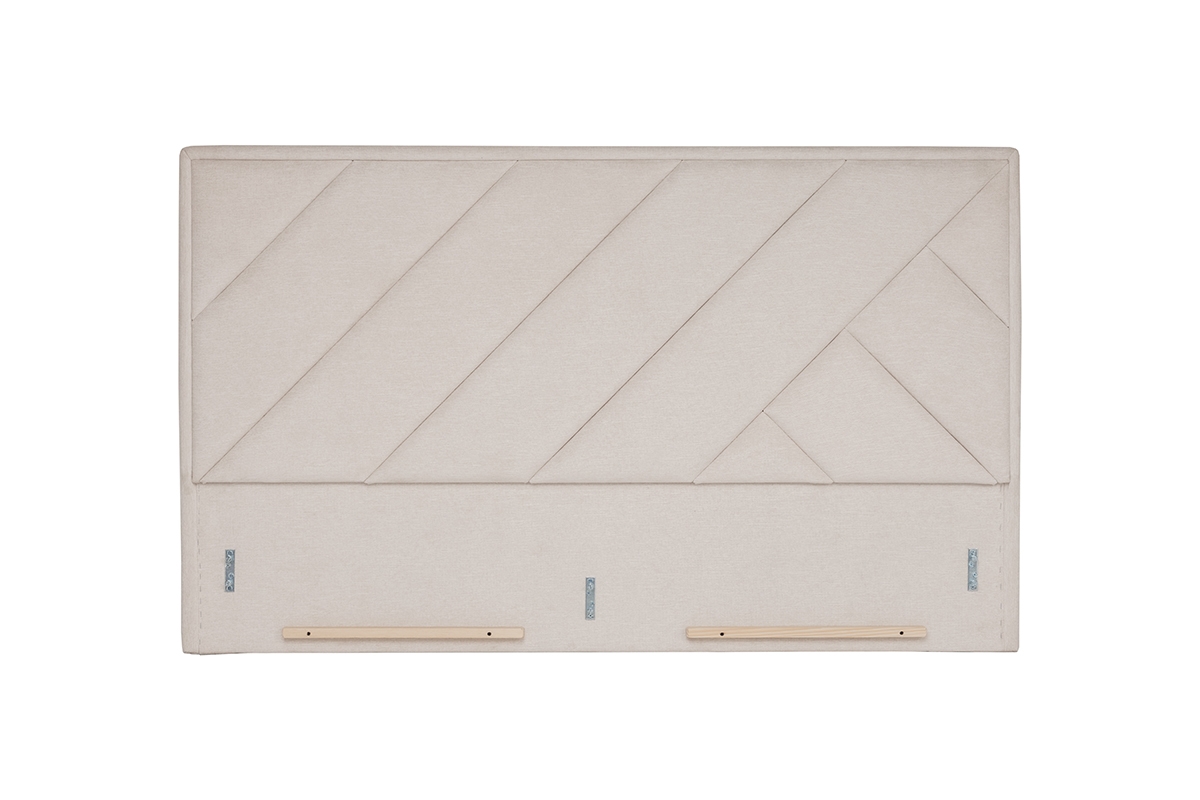 Posteľ do  spálne  z tapicerowanym stelazem a úložným priestorom Tiade - 160x200  wezglowie do Postele sypialnianego 