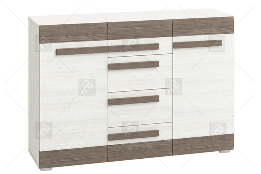 Komplet Blanco 6 - Borovice sNezna / new grey stylové a praktické prvky nábytku