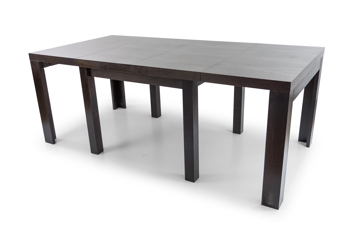 Stôl w drewnianej okleinie rozkladany 200-400 cm Kalabria na drewnianych nogach Stôl w drewnianej okleinie rozkladany 200-400 cm Kalabria na drewnianych nogach - opcja rozkladania