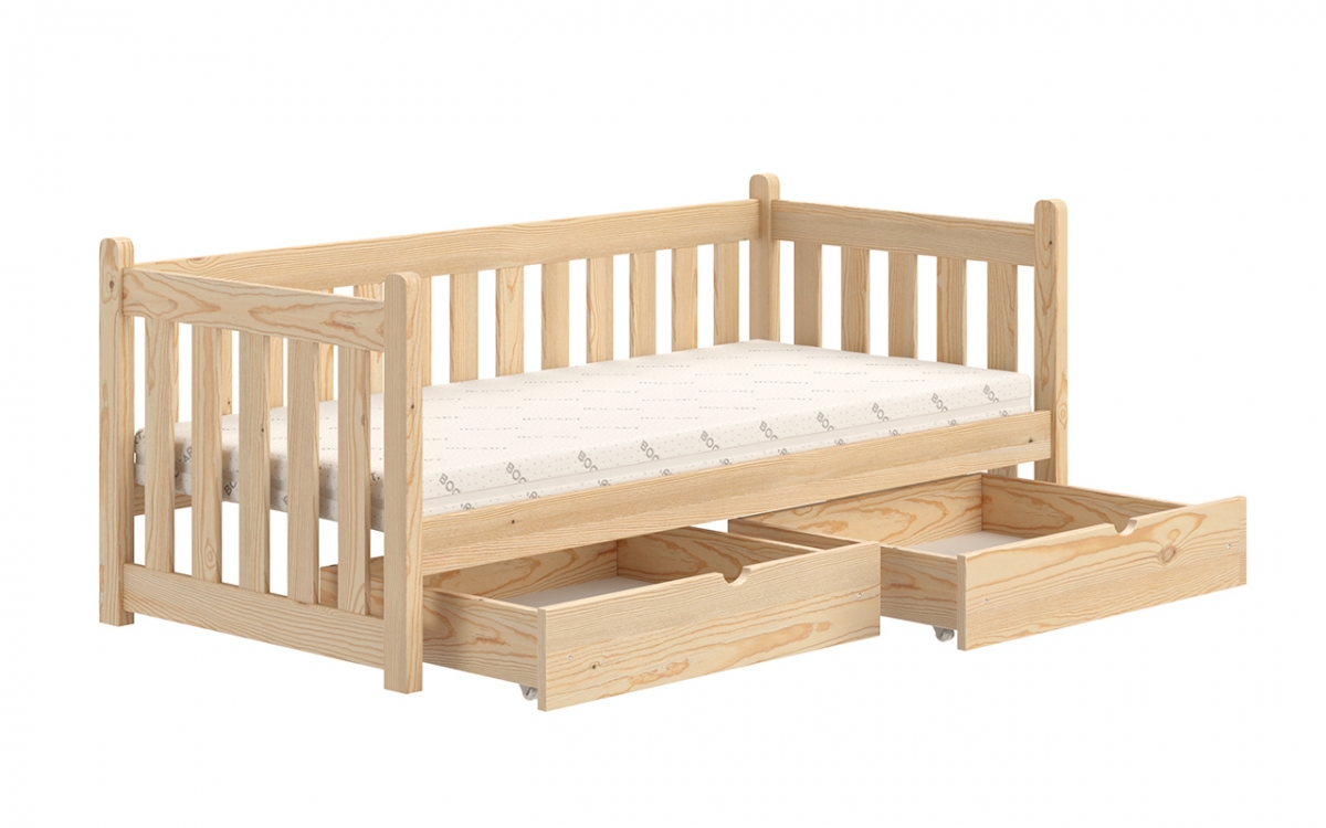 postel přízemní drewniane Swen DP 001 - Borovice, 80x180 postel přízemní drewniane Swen DP 001 - Borovice