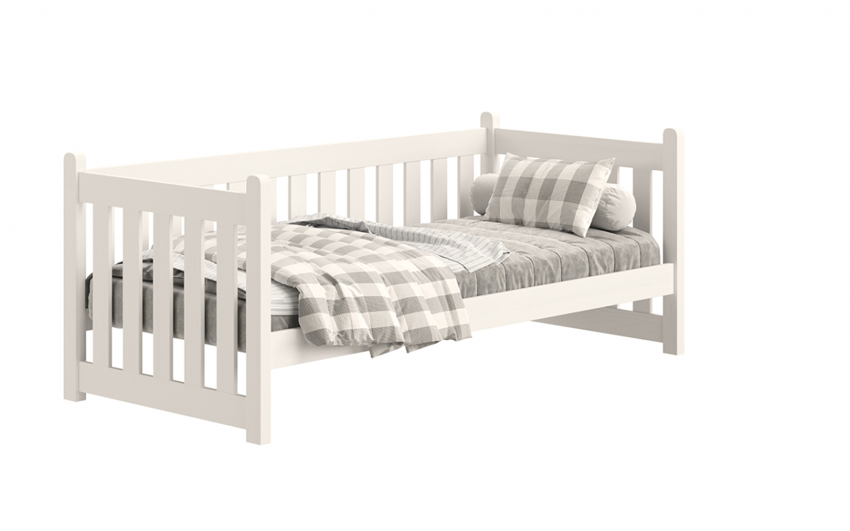 postel přízemní drewniane Swen DP 001 - Bílý, 80x190 postel přízemní drewniane Swen DP 001 - Bílý