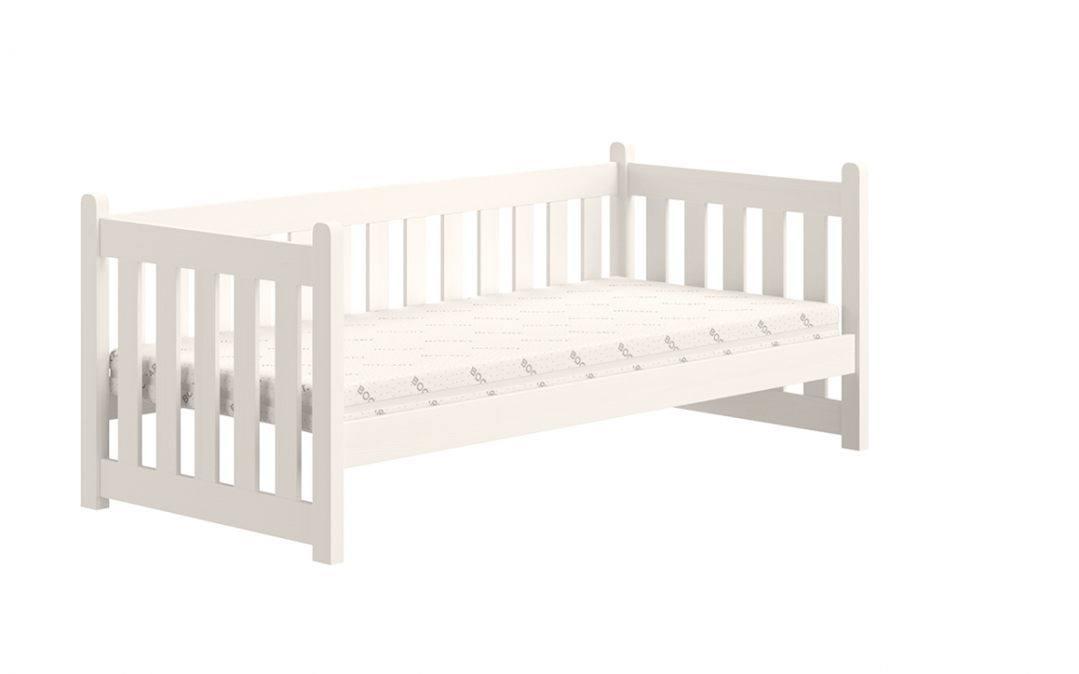 postel přízemní drewniane Swen DP 001 - Bílý, 80x190 postel přízemní drewniane Swen DP 001 - Bílý