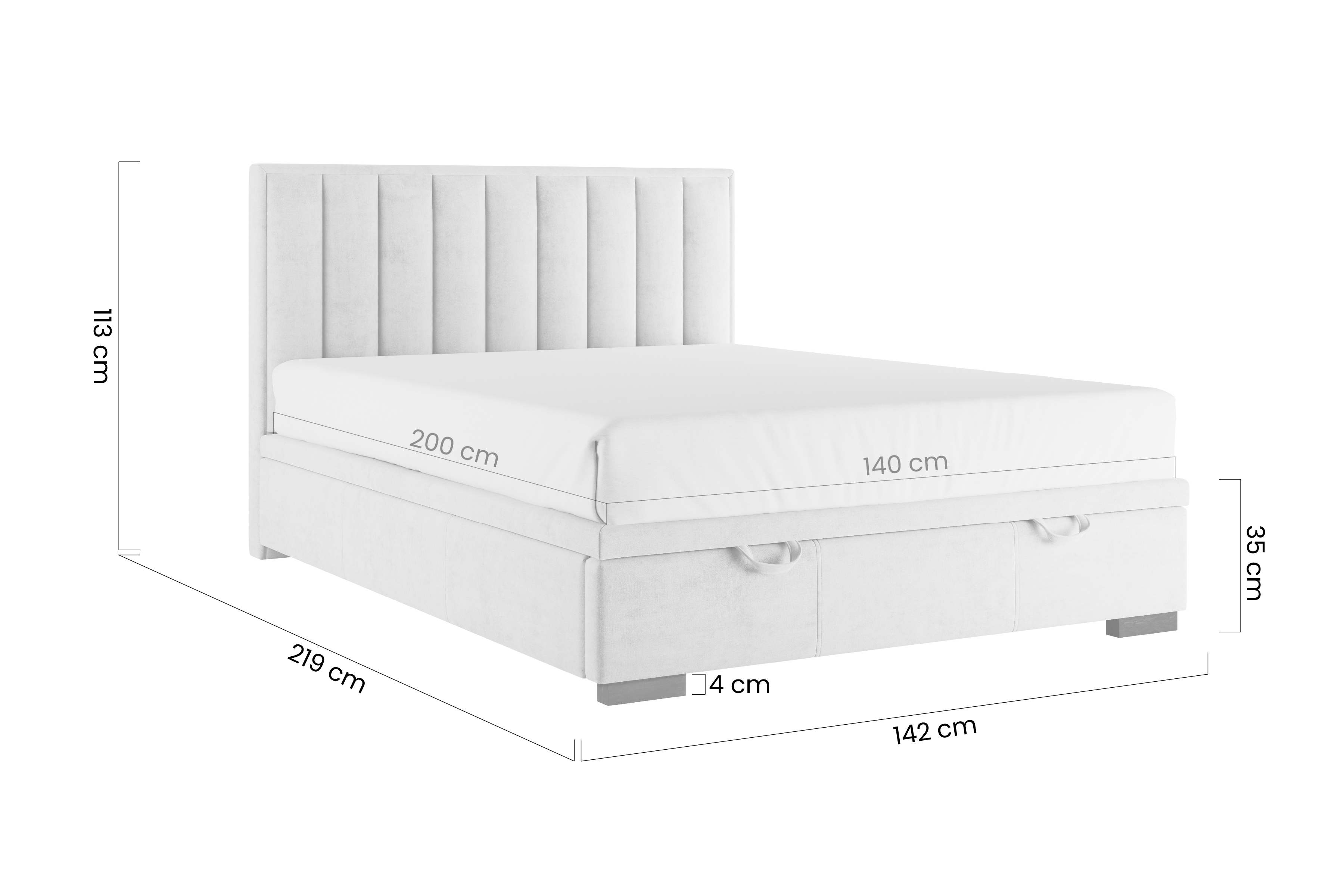 Boxspring posteľ Misel 140x200 S vnútorným úložným priestorom- béžový zamat Magic Velvet 2210 / nožičky Venge Boxspring posteľ Misel 140x200 S vnútorným úložným priestorom- béžový zamat Magic Velvet 2210 / nožičky Venge