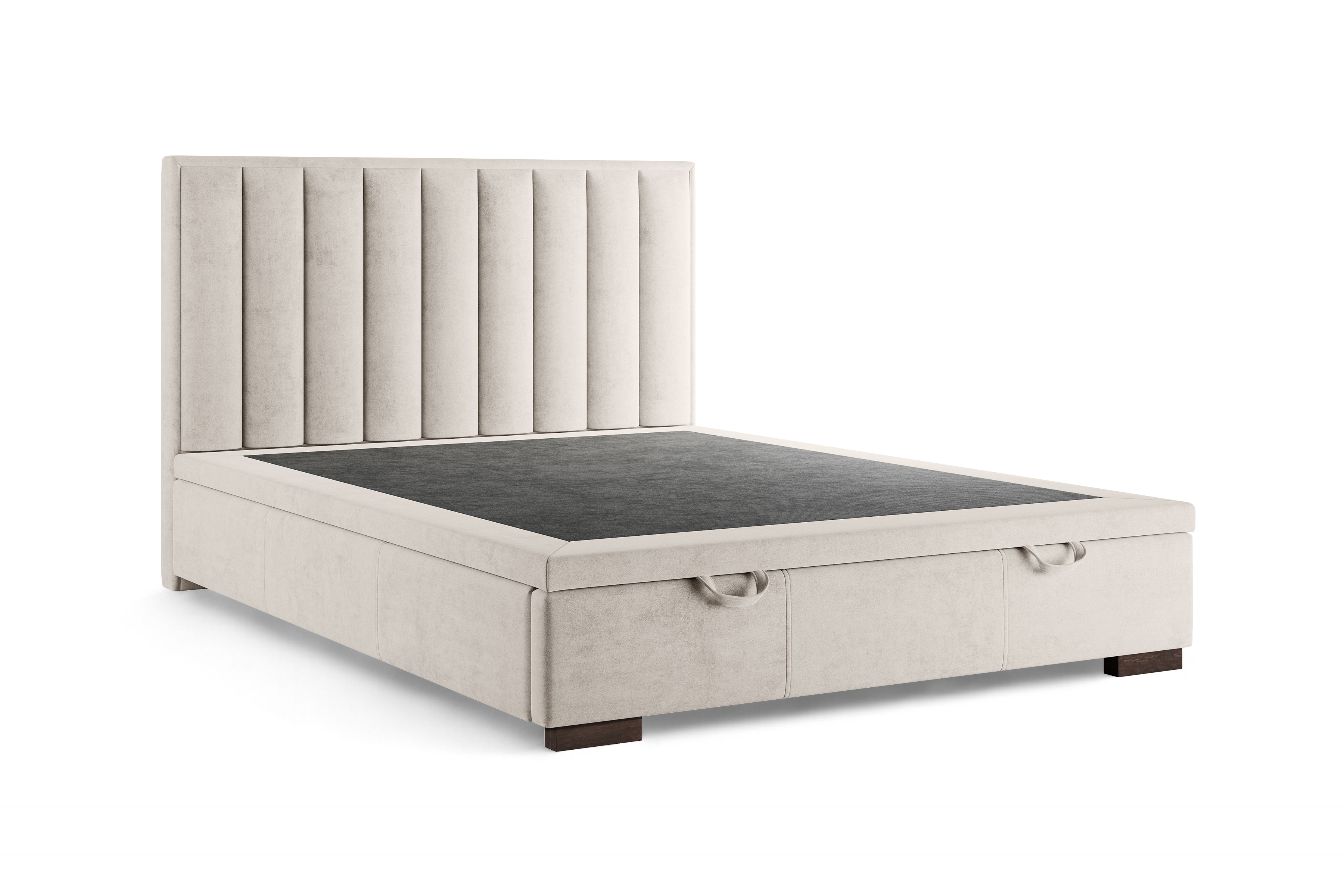 Boxspring posteľ Misel 160x200 S vnútorným úložným priestorom- jasno béžový zamat Magic Velvet 2201 / nožičky Venge Boxspring posteľ Misel 140x200 S vnútorným úložným priestorom- jasno béžový zamat Magic Velvet 2201 / nožičky Venge