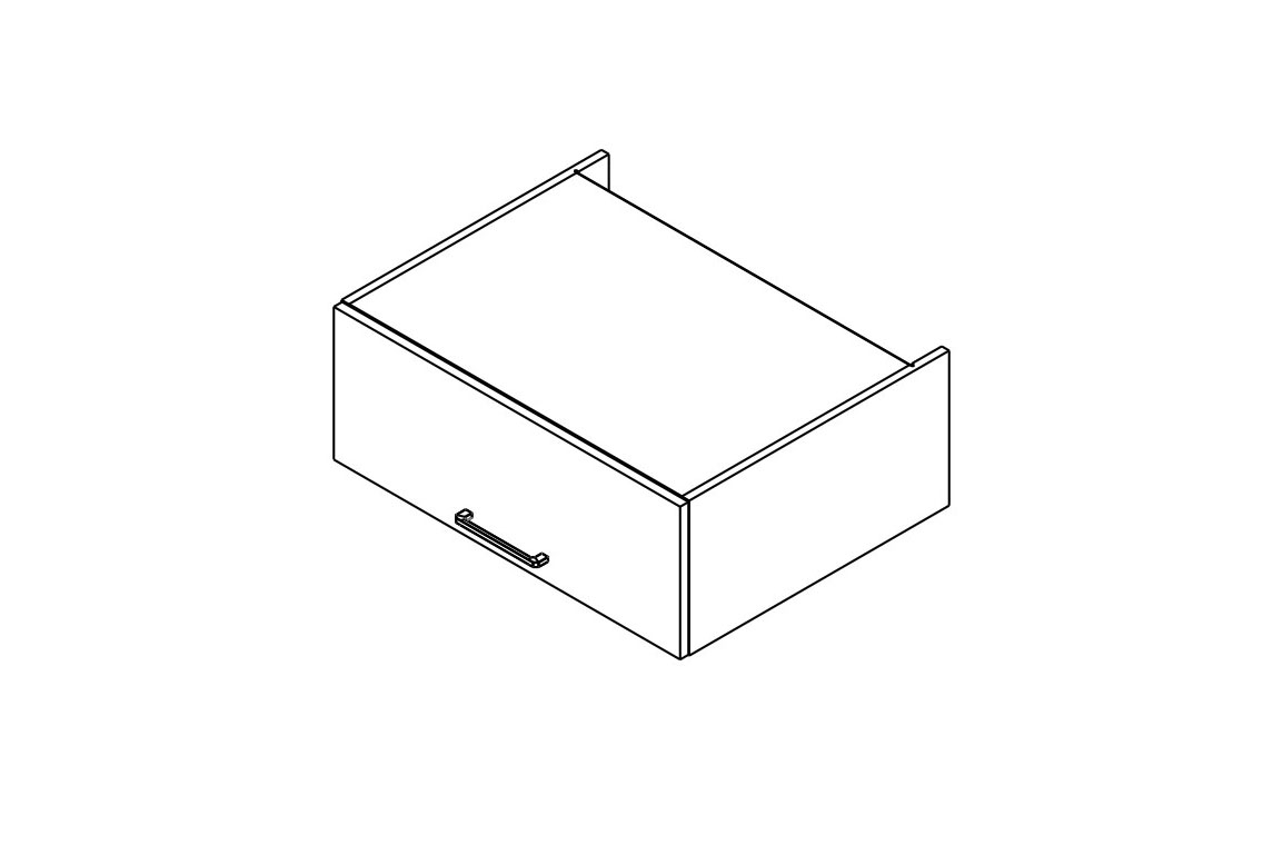 Skrinka Kuchynská závesná Kammono P2 SNO75/35N horná nad AGD Skrinka Kuchynská závesná Kammono P2 SNO75/35N horná nad AGD
