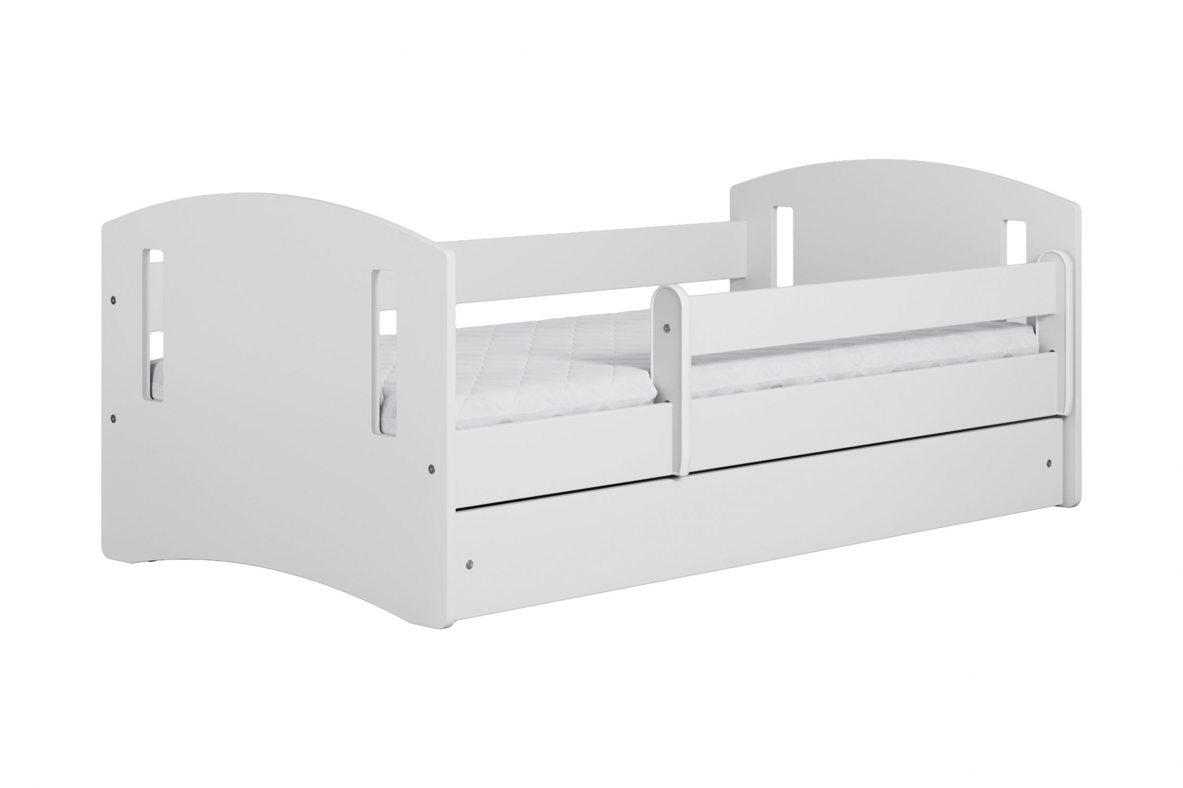 Dětská postel Guli II 80x160 cm se zásuvkou - bílá Postel dzieciece Guli II 80x160 cm z szuflada - bílá