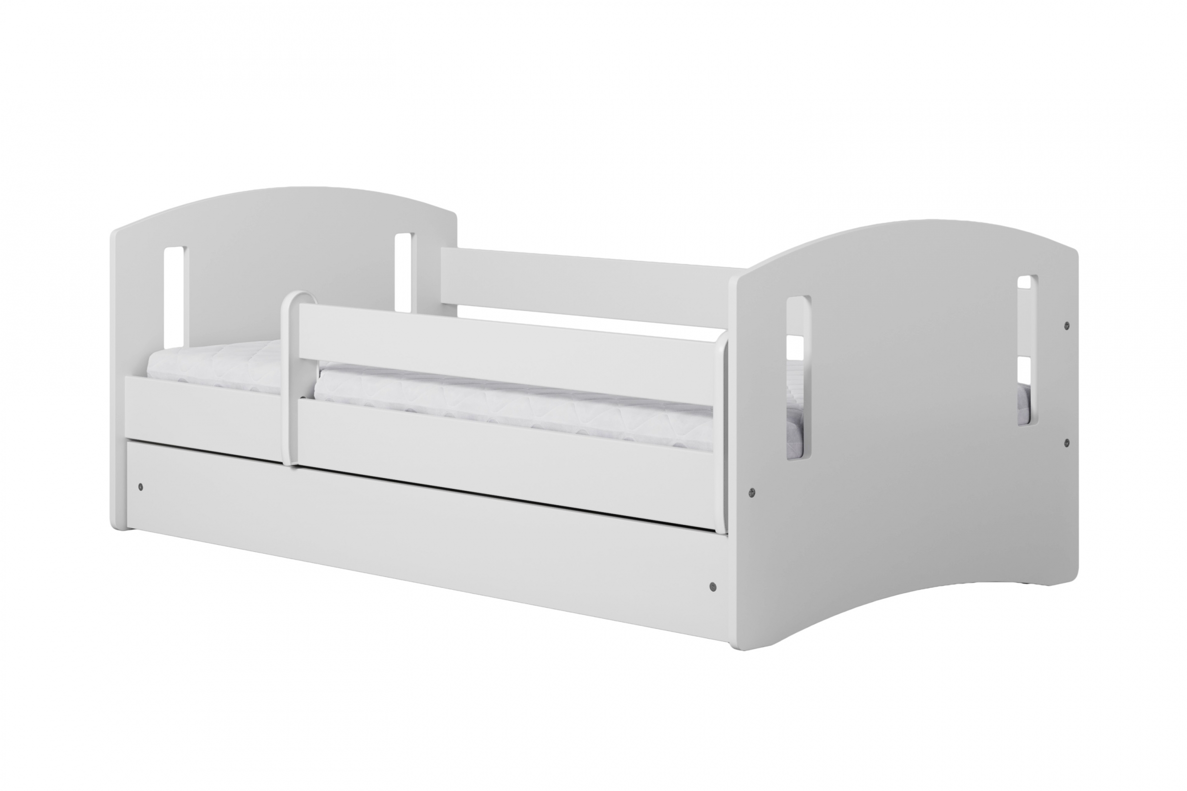 Dětská postel Guli II 80x160 cm se zásuvkou - bílá Postel dzieciece Guli II 80x160 cm z szuflada - bílá