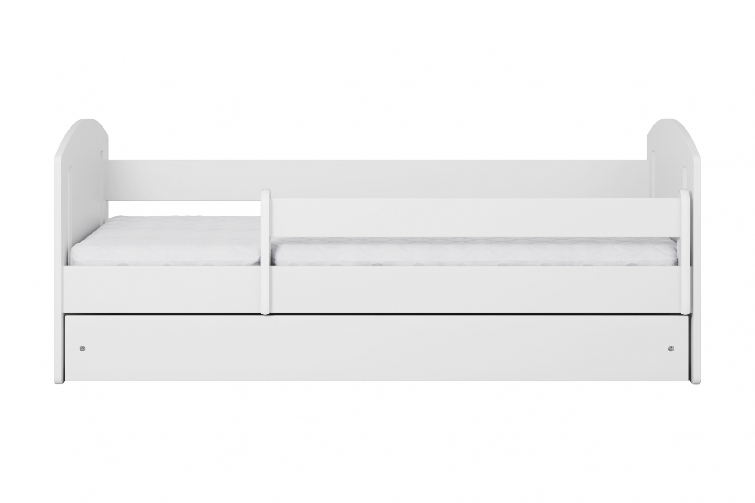 Dětská postel Guli II 80x180 cm se zásuvkou - bílá Postel dzieciece Guli II 80x180 cm z szuflada - bílá