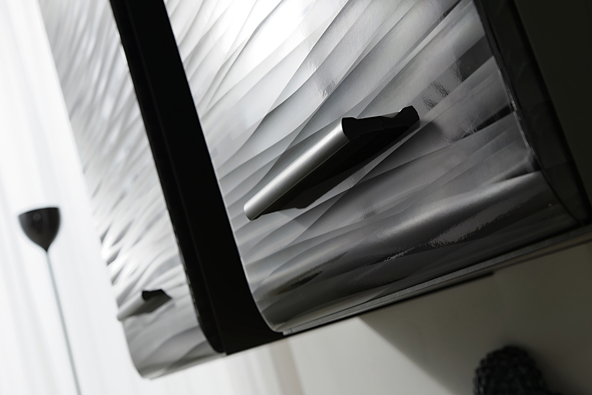 Obývací stěna Factor 4 - černá Obývací stěna pro obývacího pokoje Factor 4 - černá