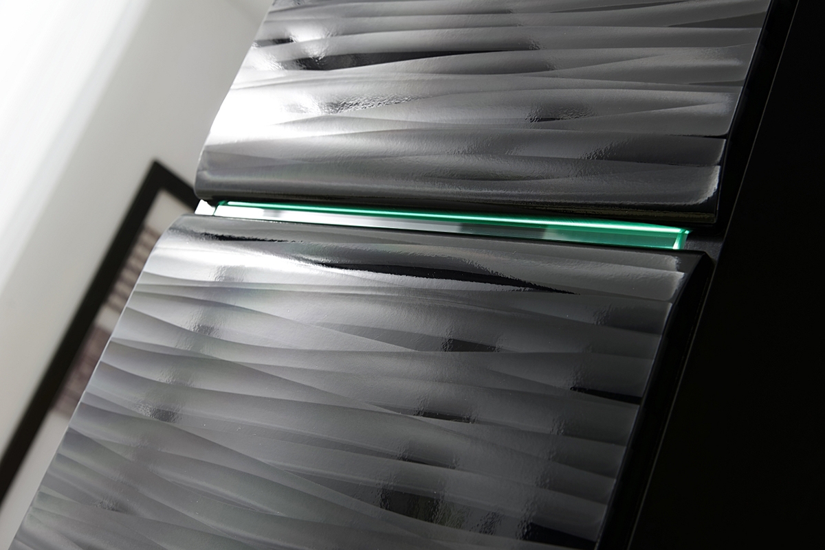 Obývací stěna Factor 4 - černá Obývací stěna pro obývacího pokoje Factor 4 - černá