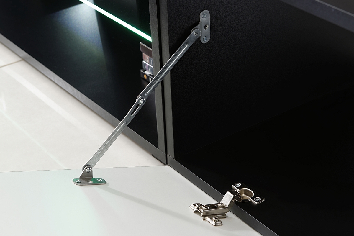 Obývací stěna Factor 4 - černá Obývací stěna pro obývacího pokoje Factor 4 - černá