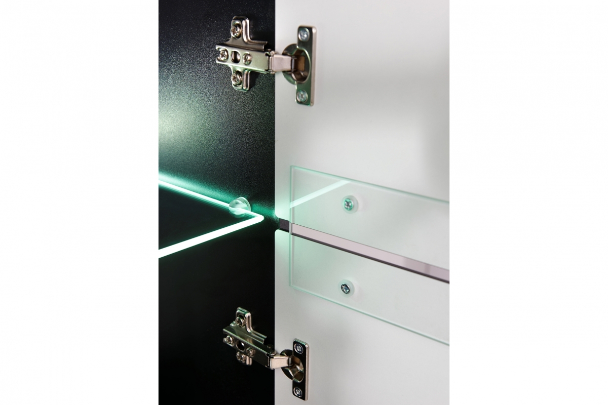 Obývací stěna Factor 4 - černá Obývací stěna pro obývacího pokoje Factor 4 - černá