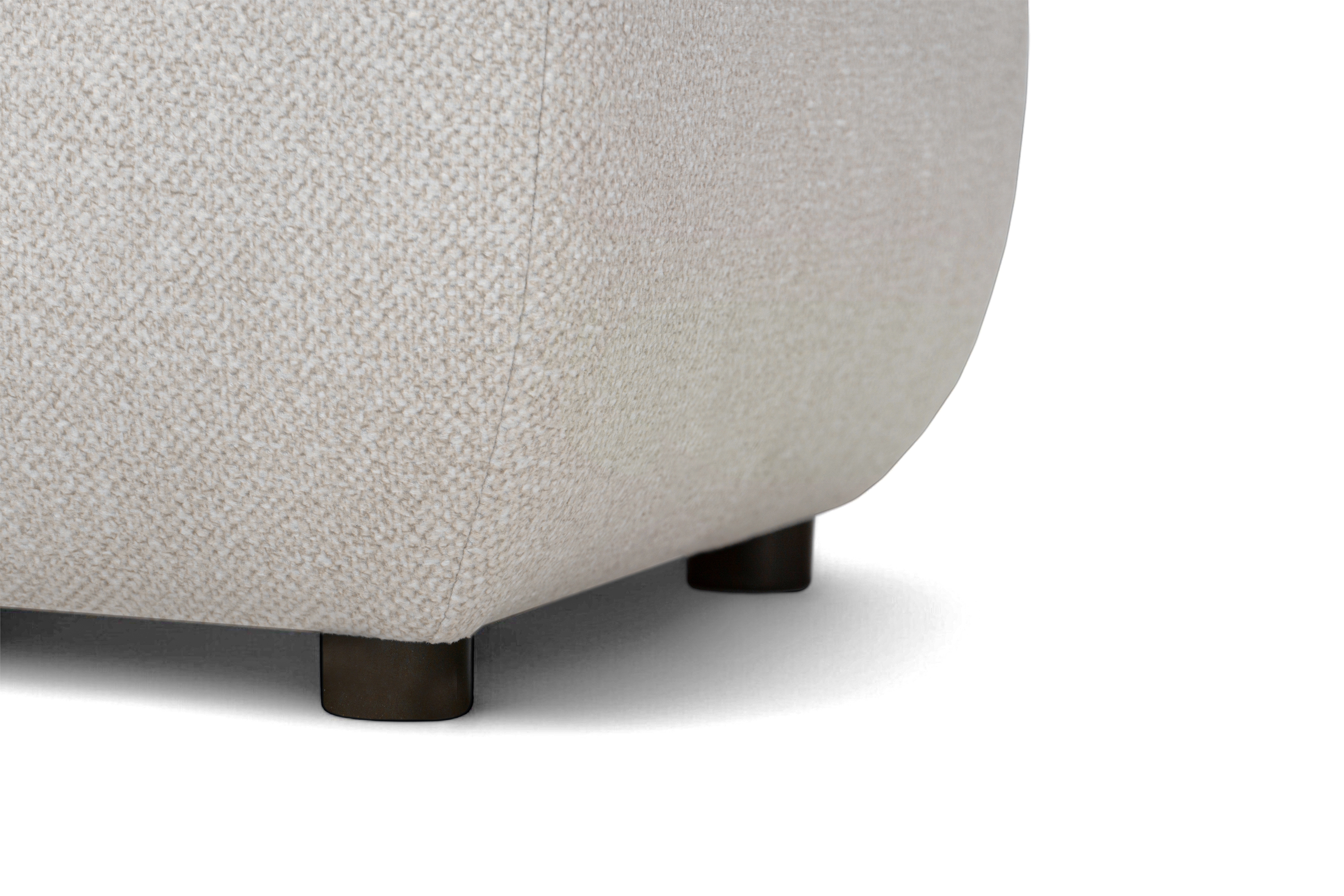 Taburet Lotulis - krémová Blur 01 Taburet čalouněná Lotulis - Krémový plusz hydrofobní  Blur 01