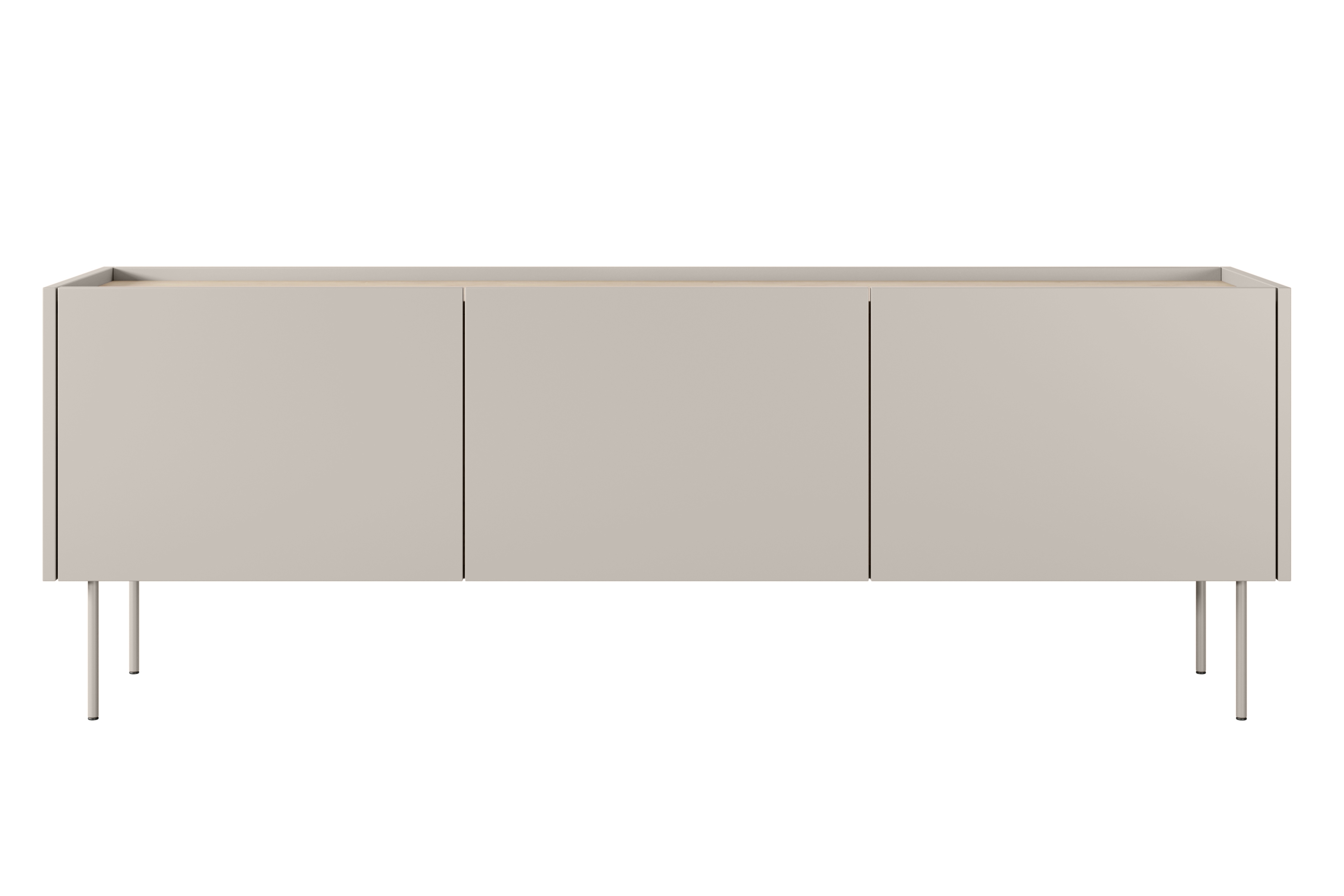 TV skrinka Desin 170 cm z ukryta szuflada i metalowymi nogami - kašmír / Dub nagano - Limitovaná ponuka expozície TV skrinka Desin 170 cm z ukryta szuflada i metalowymi nogami - kašmír / Dub nagano - Limitovaná ponuka expozície