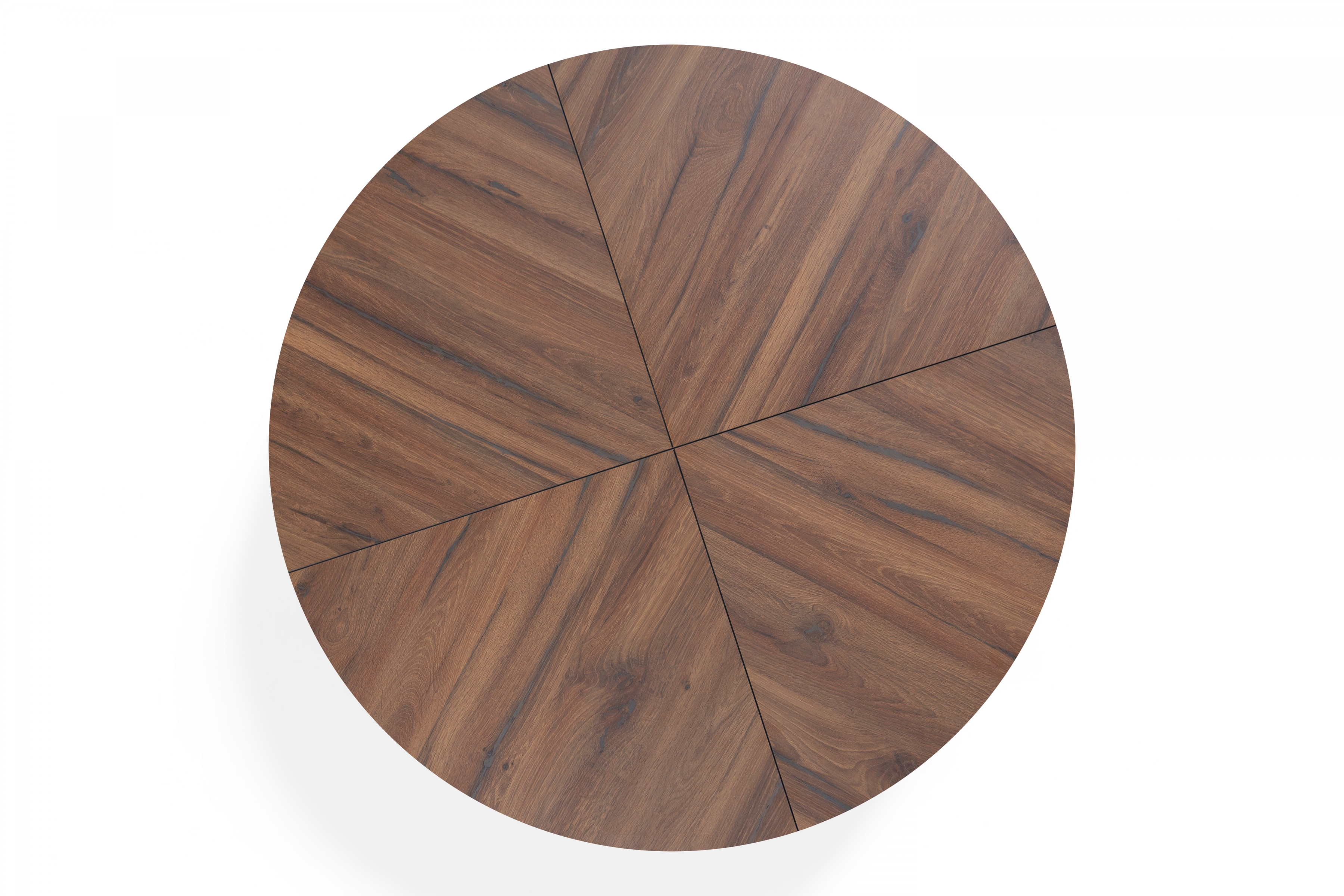 Rozkládací jídelní stůl Cedrus Rozeta 105-160 cm - dub estana / černá Stůl Cedrus Rozeta 105/160 cm loftový rozkladany - dub estana / černá