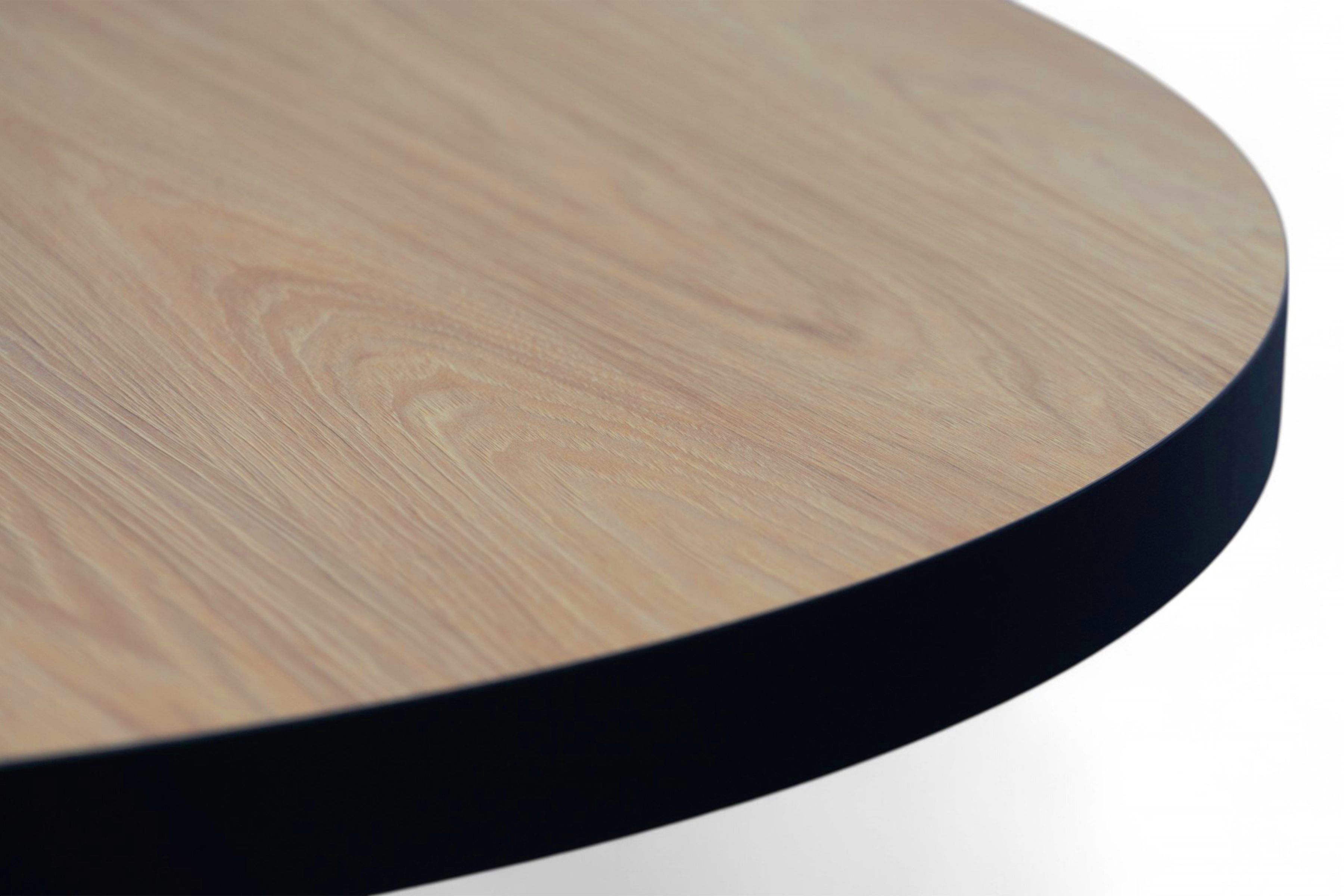 Rozkládací jídelní stůl Cedrus 105-160 cm - dub hikora / černá Stůl Cedrus 105/160 cm loftový rozkladany - dub hikora / černá