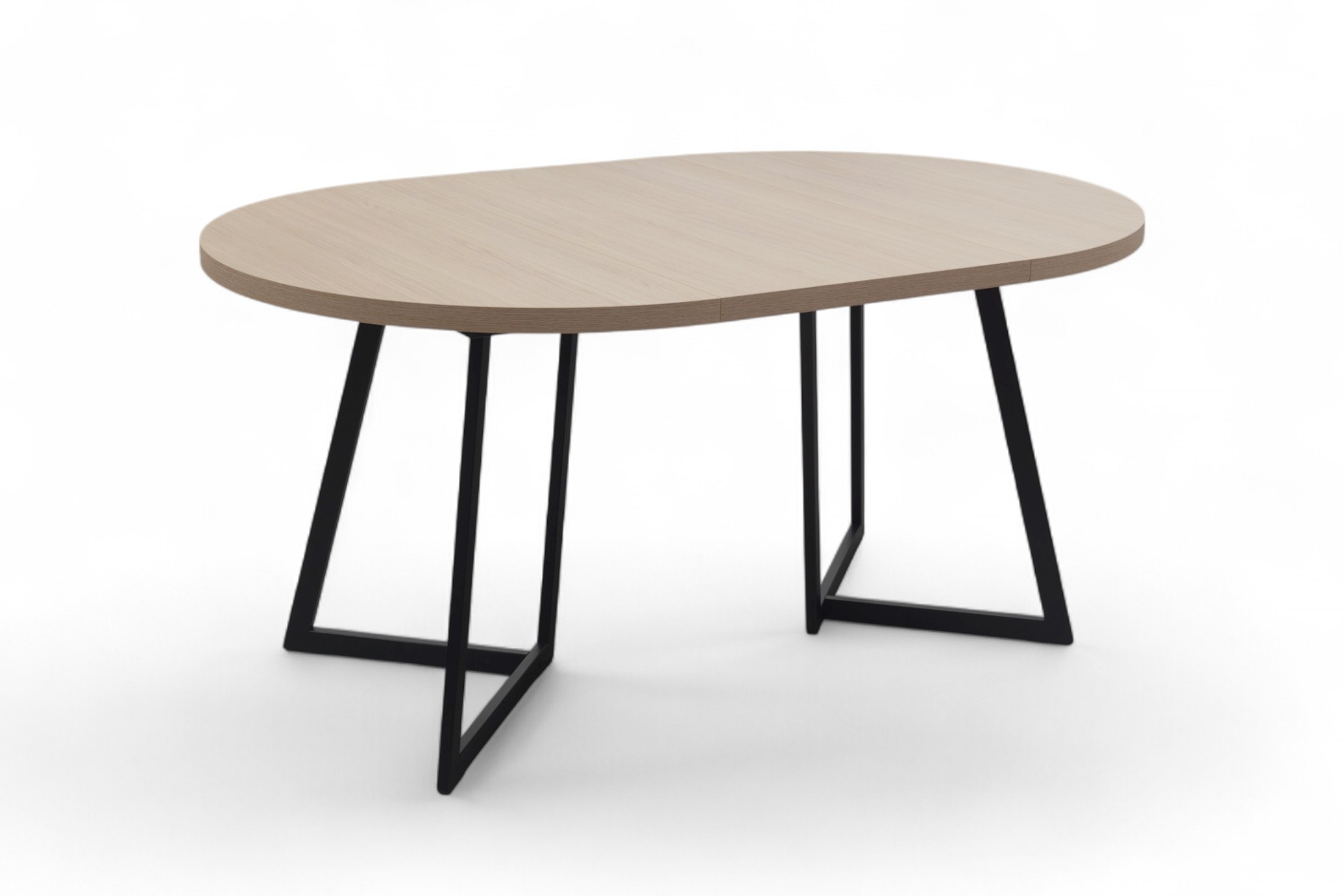 Rozkládací jídelní stůl Cedrus 95-150 cm - dub vinceza / černá Stůl Cedrus 95/150 cm loftový rozkladany - dub vinceza