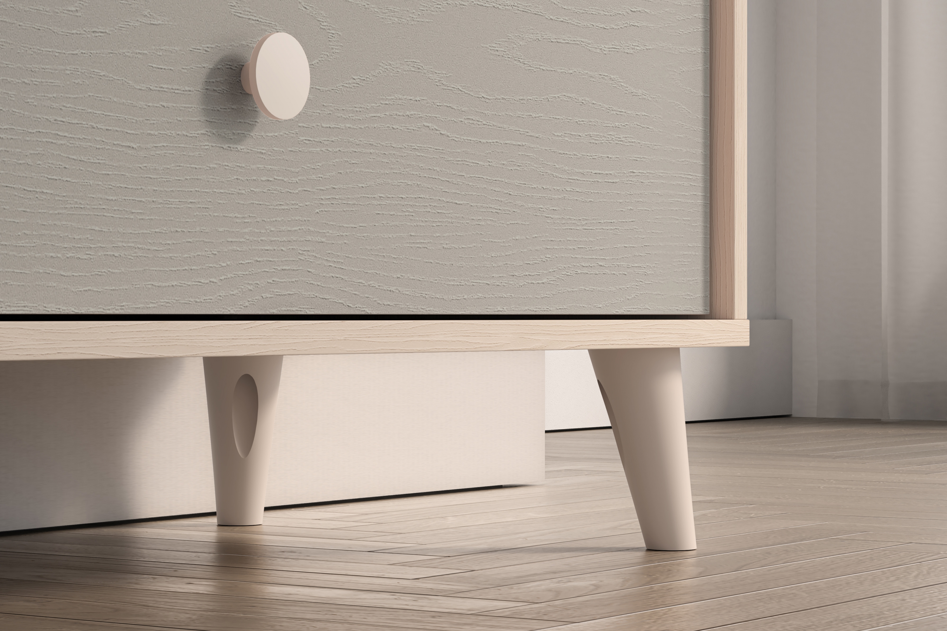 Komoda dziecieca Marla 90 cm se zásuvkami - piasek pustyni / šedá pallad - Omezená nabídka z expozice Komoda dziecieca Marla 90 cm se zásuvkami - piasek pustyni / šedá pallad - Omezená nabídka z expozice