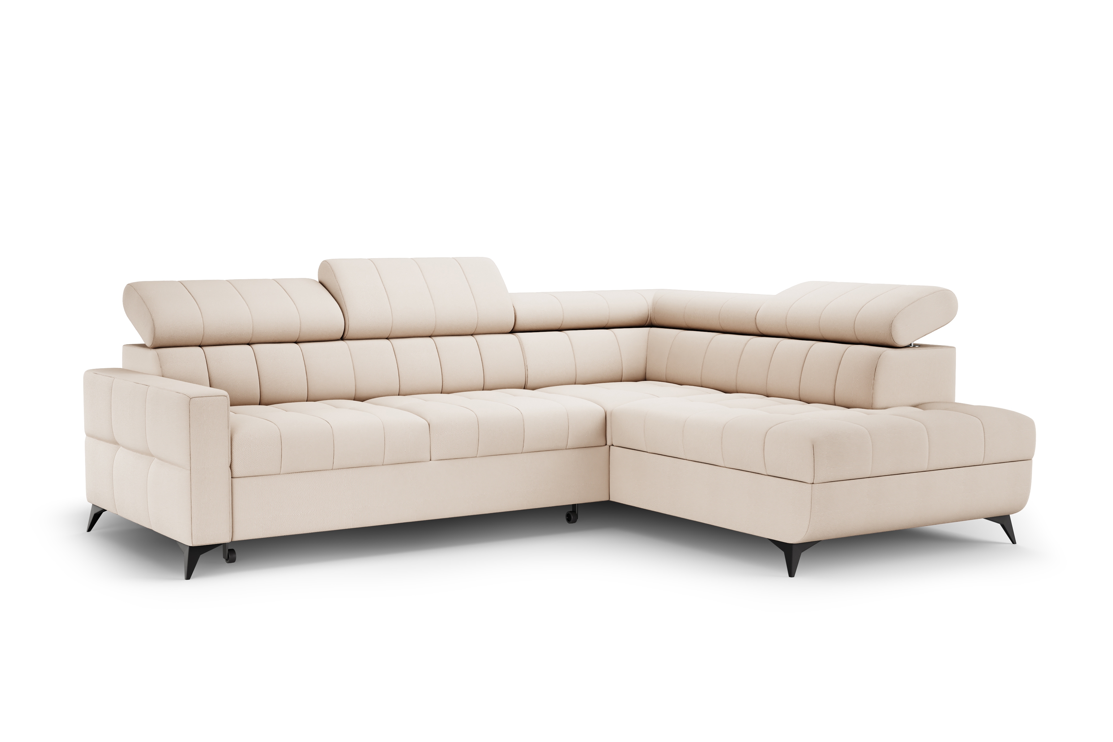 Rozkladacia rohová sedacia súprava Nardo L Rohová sedacia súprava Nardo L s funkciou spánku