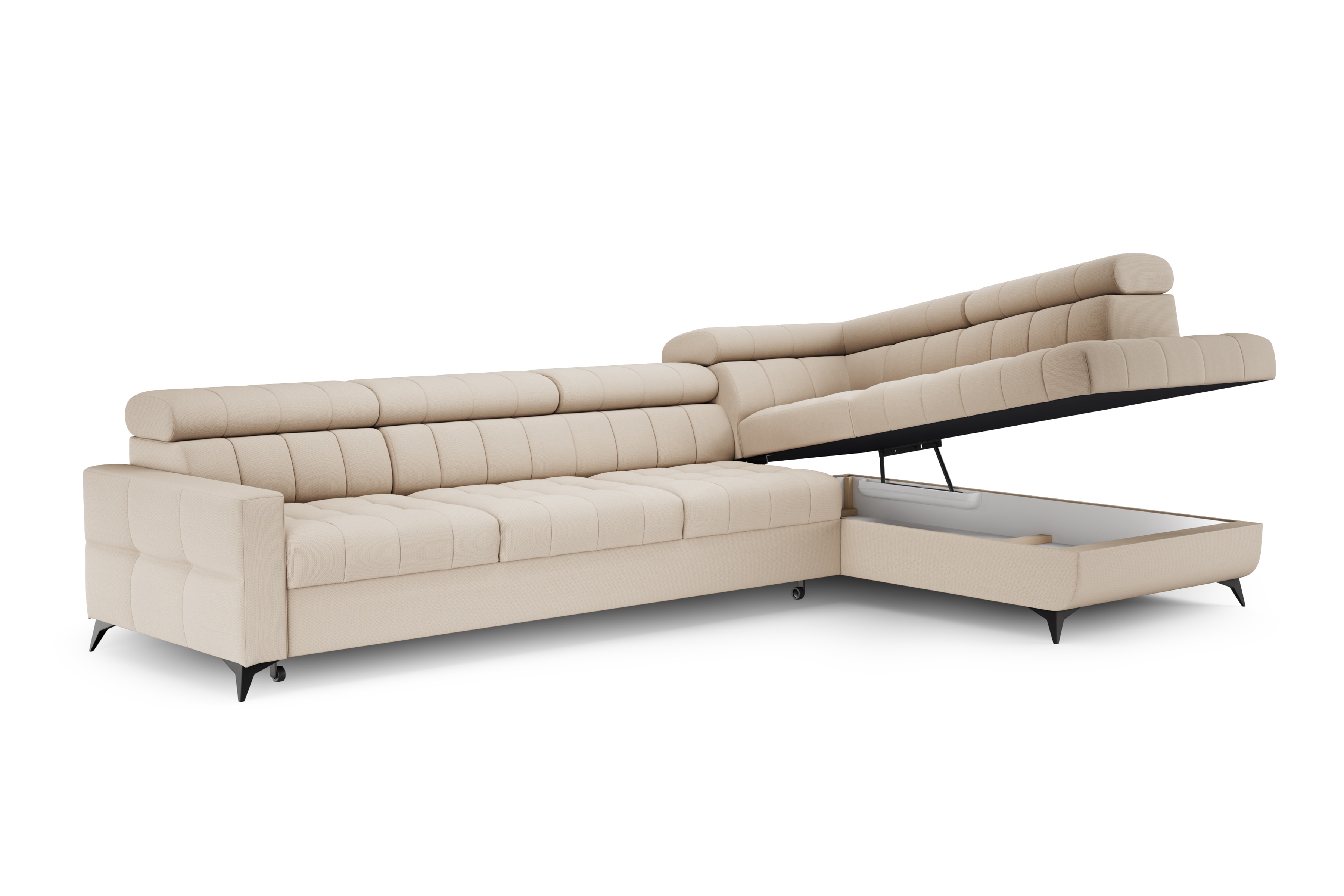 Rozkládací rohová sedací souprava Nardo Maxi Rohová sedací souprava Nardo Maxi rozkládací