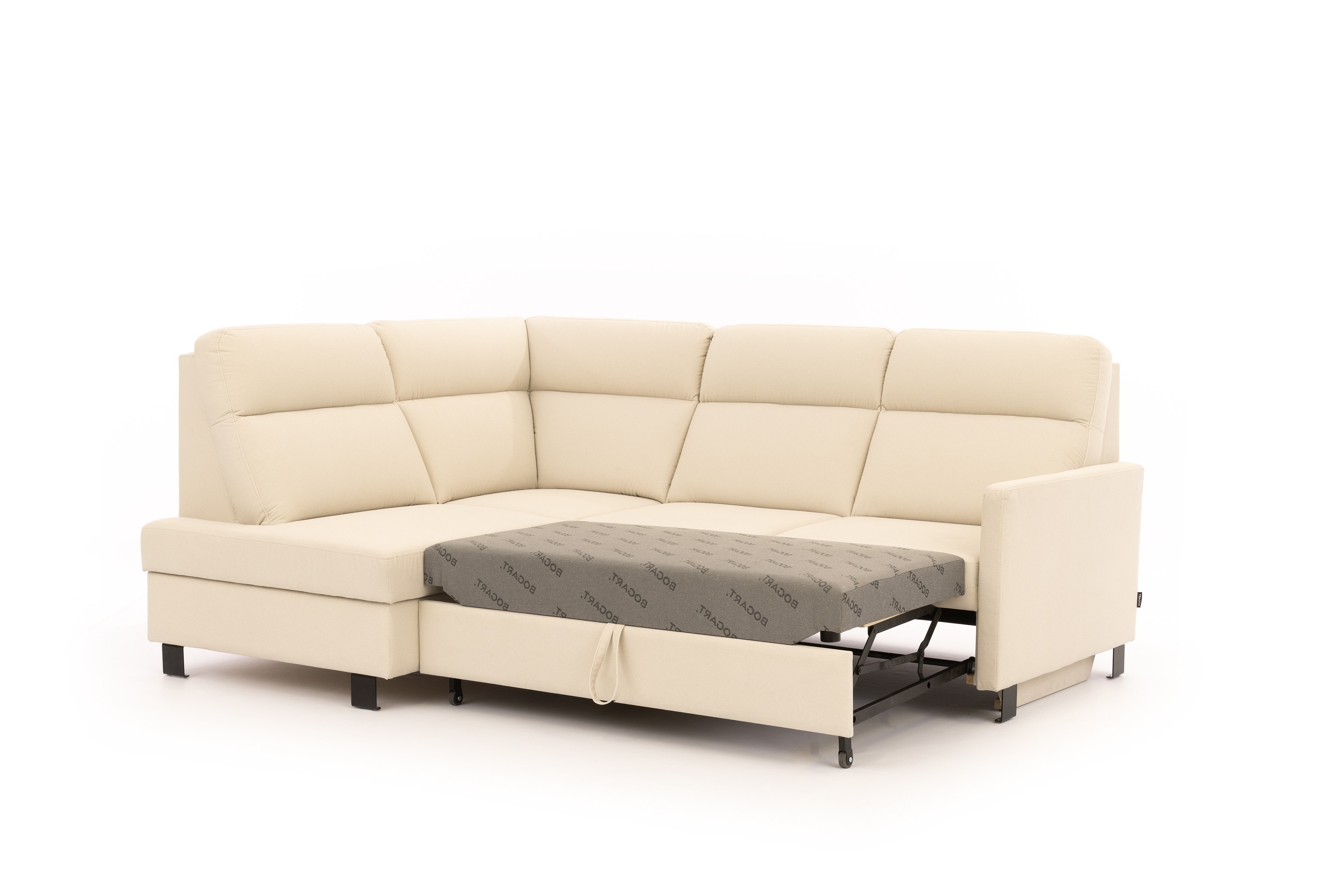 Rohová sedačka Loario L ľavostranná s úzkou opierkou - sivý šenil Perfect Harmony 80 Rohová sedacia súprava Loario L Ľavá strana z waskim bokiem - šedý šenil Perfect Harmony 80