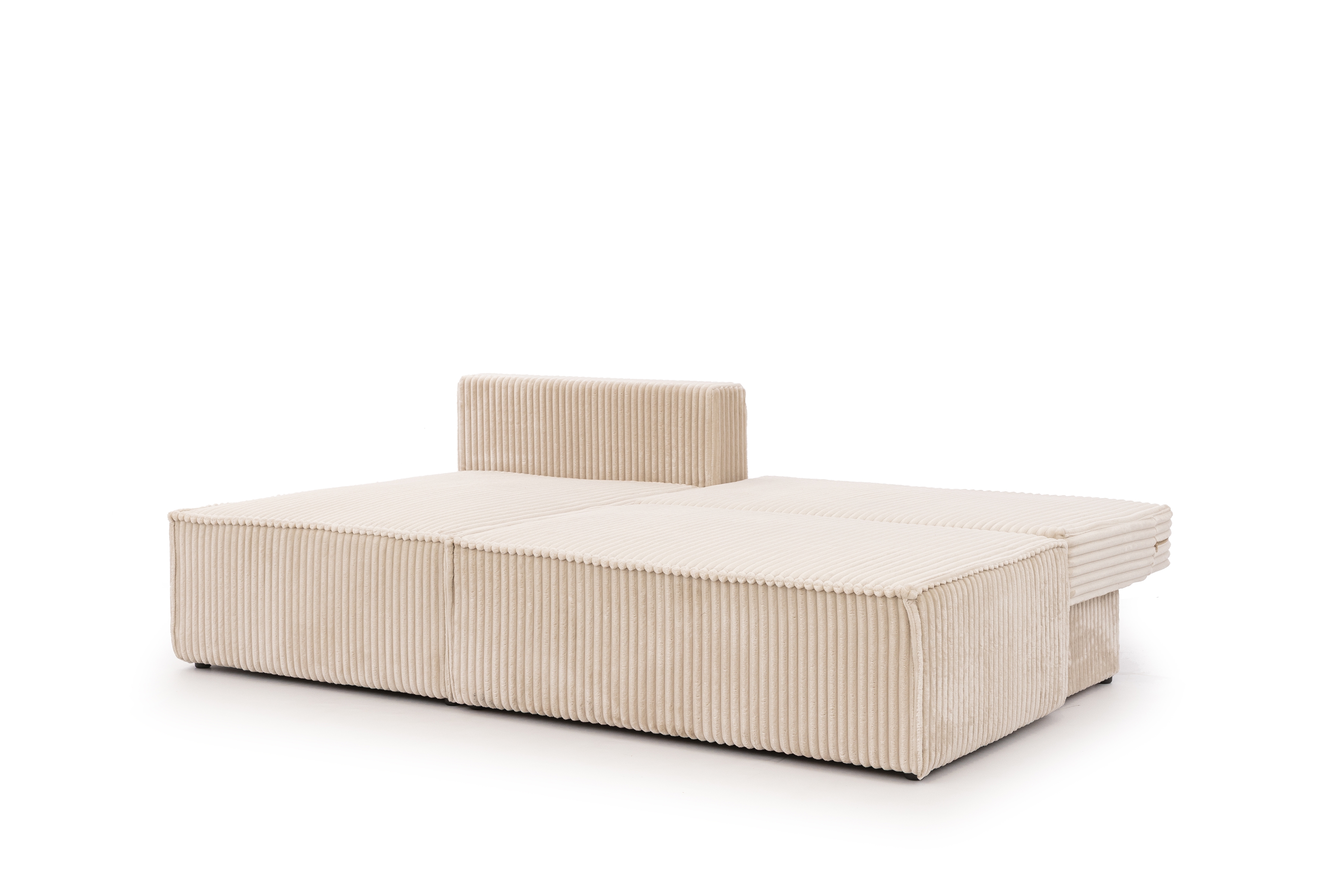 Rohová sedacia súprava Solvero Mini ľavá s funkciou spania - svetlobéžový plyš Tilia 01 Rohová sedacia súprava Solvero Mini s funkciou spánku Ľavá strana - Krémový MENČESTER Tilia 01