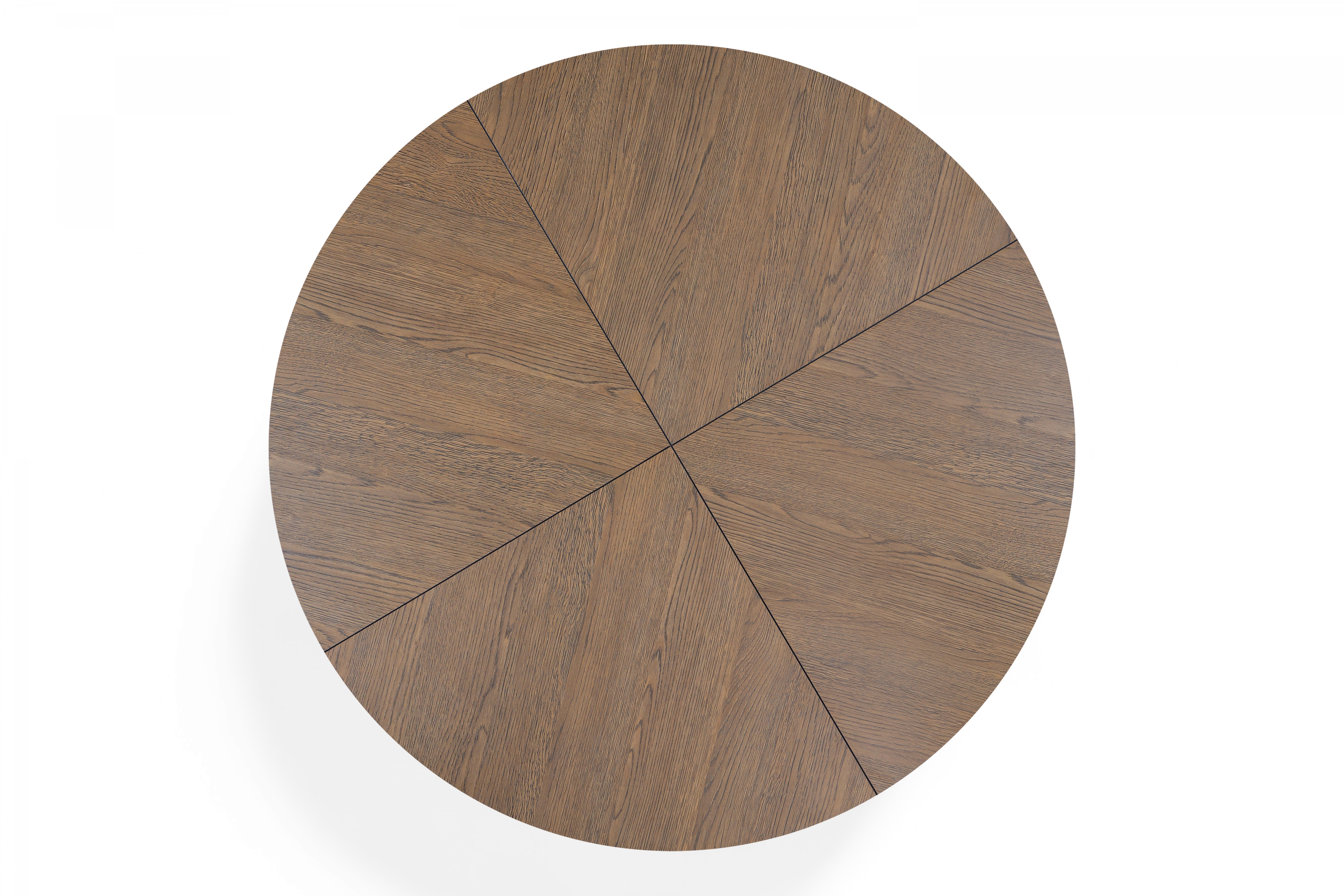 Jídelní set Cedrus Rozeta 105/160 cm + 4 židle Nerevio - dub belmont černý / šedá Komplet Stůl rozkladany Cedrus Rozeta 105/160 cm + 4 Židle Nerevio - dub belmont černá / šedá