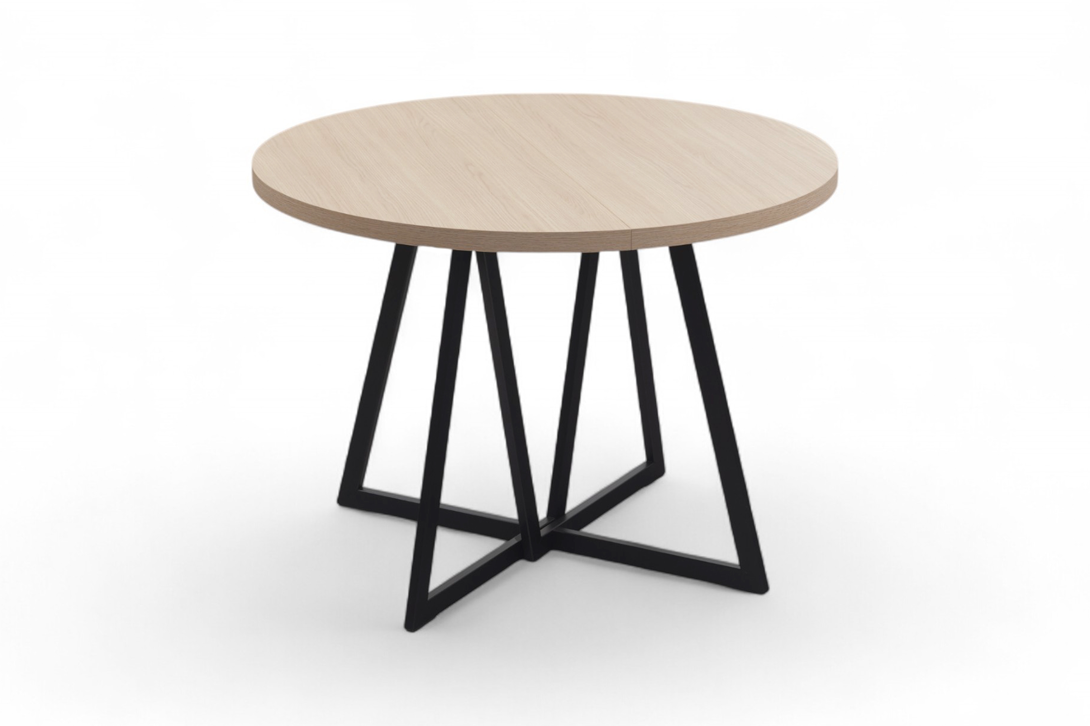 Jedálenský set Cedrus 105/160 cm + 4 stoličky Nerevio - dub vinceza / sivá Komplet Stôl rozkladany Cedrus 105/160 cm + 4 Stoličky Nerevio - Dub vinceza / šedý